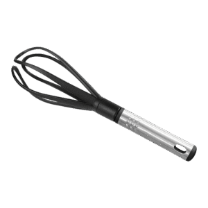 Versatile Nylon Whisk – Gentle on Non-Stick Surfaces, Stainless Steel Handle