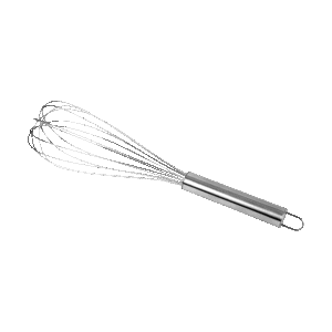 Stainless Steel Whisk – Durable, Non-Slip Handle for Effortless Mixing and Blendin